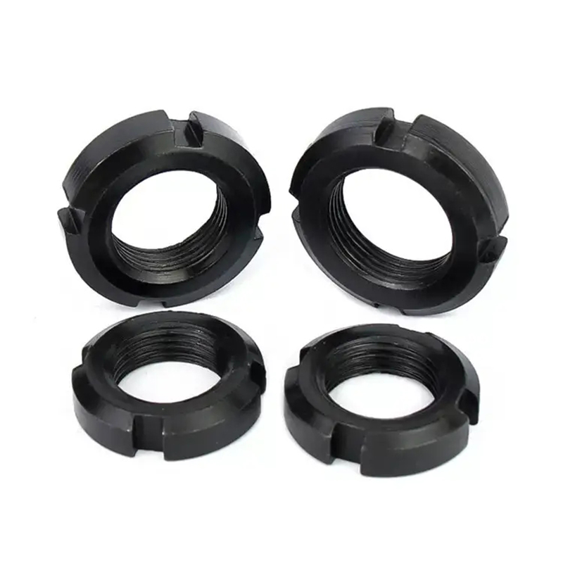 DIN981 slots round retaining ring lock nut