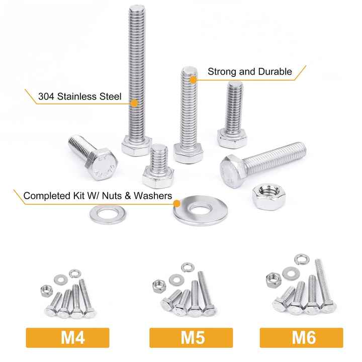 Stainless steel bolt