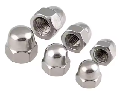 Cap Nuts,High Quality Stainless Steel Hexagon Hat Nut Acorn Nuts Cap Domed Cap Nuts Colorful Hex Acorn Cap Dome Nut